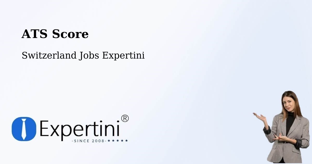 Resume ATS Score & Job Description Match Tool – Wohlen - Switzerland Jobs Expertini