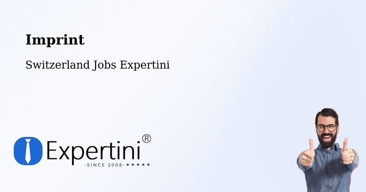 Imprint – Wohlen - Switzerland Jobs Expertini
